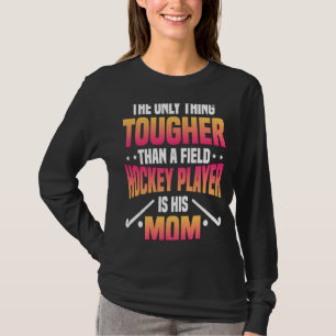 Field Hockey Player Mum Goalkeeper Team Sport Moth T-Shirt