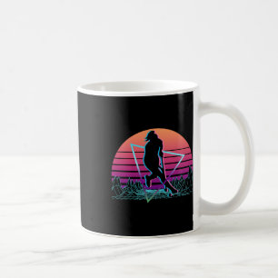 Field Hockey Player Retro _1 Coffee Mug