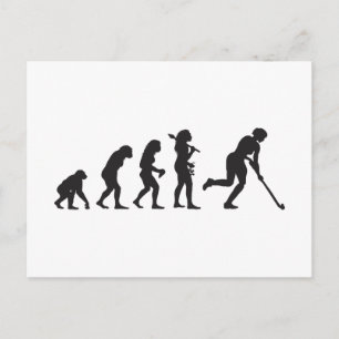 Field Hockey Postcard