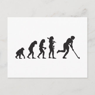 Field Hockey Postcard