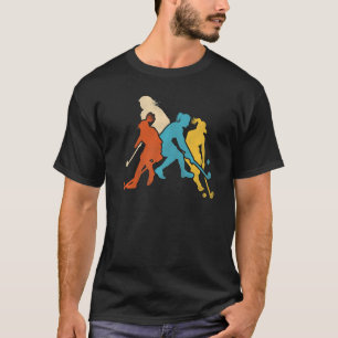 Field Hockey Retro Vintage T-Shirt
