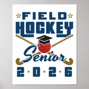 Field Hockey Senior 2026 Graduating Cl Senior Nigh Poster