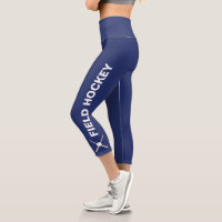 Field Hockey Team Custom Text, Team Name Navy Blue