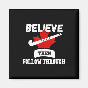 Field Hockey Team Or Squad Gift Practice Coach Magnet