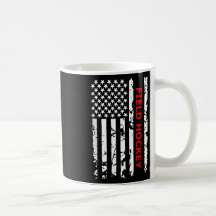 Field Hockey Usa Flag For Americans Women Kids Men Coffee Mug
