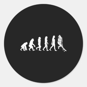 Field Hockey Women's Field Hockey Hockey Girls Gif Classic Round Sticker