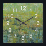 Field II Opulent Square Wall Clock<br><div class="desc">Home Décor</div>