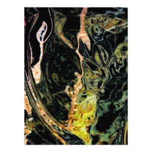 "Field in Autumn" Digitally Altered Abstract Photo Print