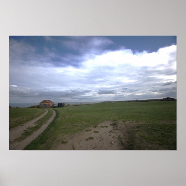 Field in Rhode Island Poster (Front)