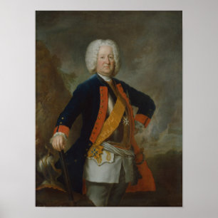 Field Marshal Count Finck von Finckenstein Poster