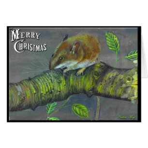 Field Mouse Acrylic Painting