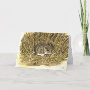 Field Mouse Note Card