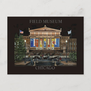 Field Museum Chicago Randsom Art Postcard