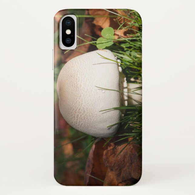 Field mushroom in grass Case-Mate iPhone case (Back)