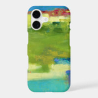Field Notes - Abstract Green Art