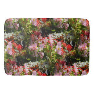 Field of Begonias..... Bath Mat
