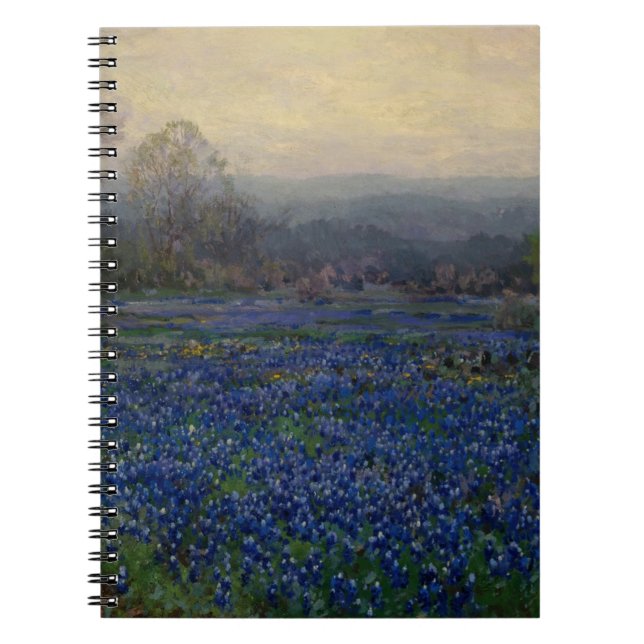 Field of Bluebonnets, 1918 Notebook (Front)