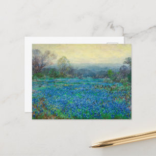 Field of Bluebonnets by Julian Onderdon Holiday Postcard