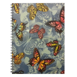 Field of Butterflies Spiral Notebook