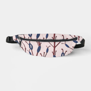 Field of Cat Tails against a Pinkish Field Bum Bags