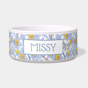 Field of Daffodils Pet Bowl