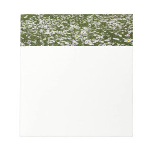 Field of Daisies Alaskan Wildflowers Notepad