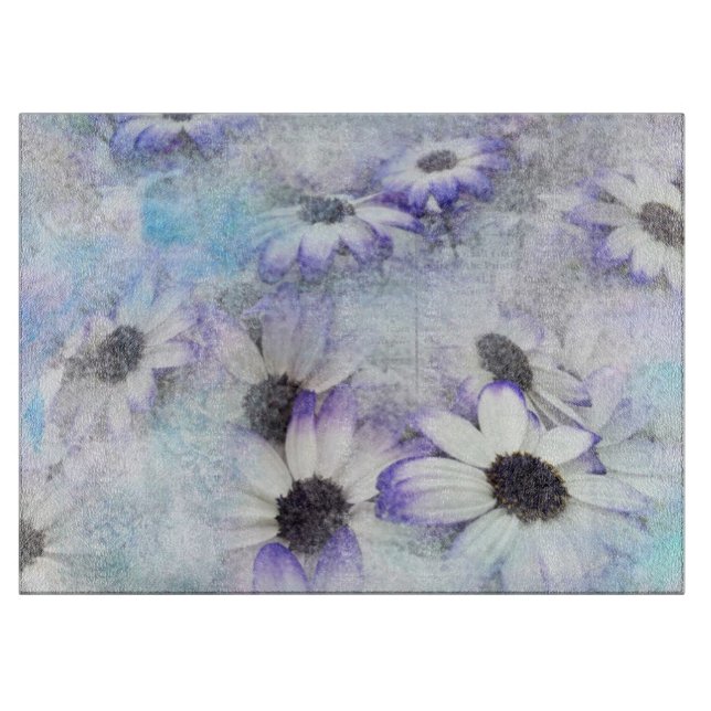 Field of Daisies Cutting Board (Front)