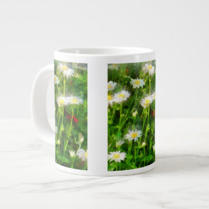 Field of Daisies Large Coffee Mug