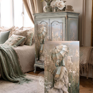Field of Dreams Romantic Portrait & Parasol Tissue Paper