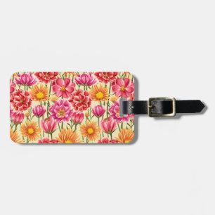 Field of Flowers Luggage Tag