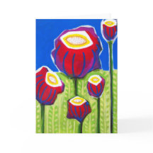 "Field of Funky Flowers"