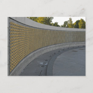 Field of Gold Stars Postcard