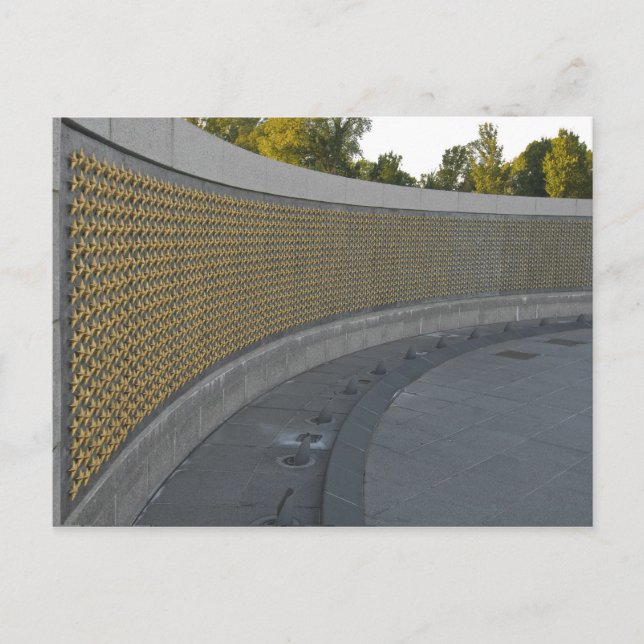 Field of Gold Stars Postcard (Front)
