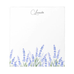 Field of Lavender 2 Notepad