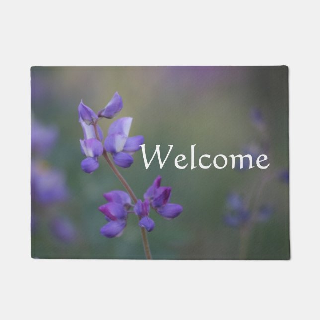 Field of Lupine Doormat (Front)