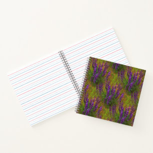Field of Lupines...... Notebook