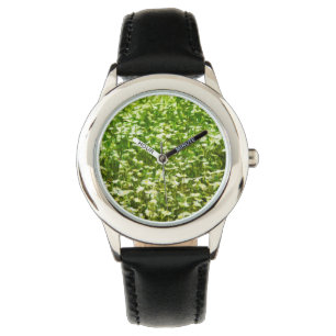Field of Oxeye Daisies Abstract Impressionism Watch