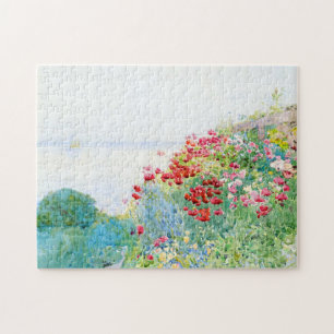 Field of Poppies by Childe Hassam  Jigsaw Puzzle