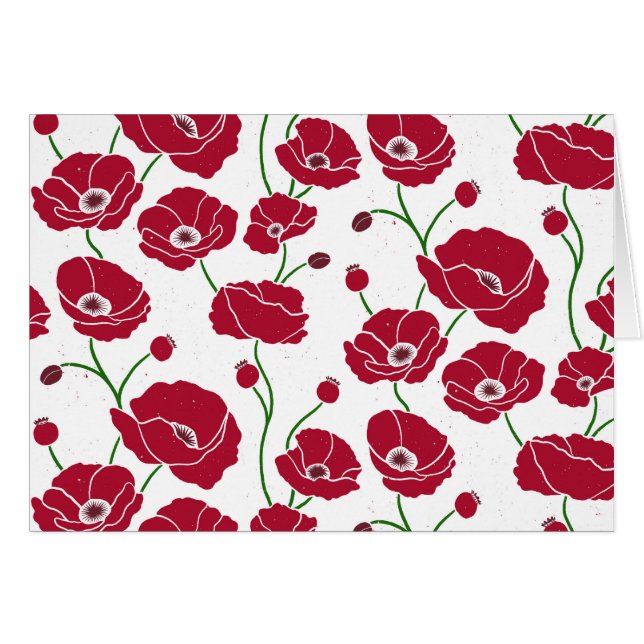 Field of Poppies red (Front Horizontal)