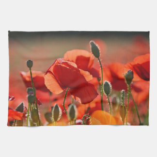 Field of Poppies. Tea Towel