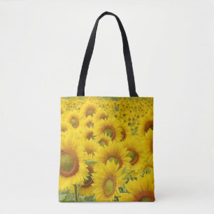 Field of Sunflowers Design Tote Bag