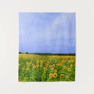 Field of Sunflowers Medium Tapestry