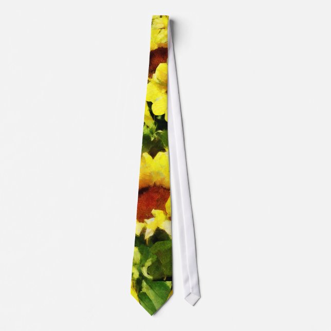 Field of Sunflowers Tie (Front)