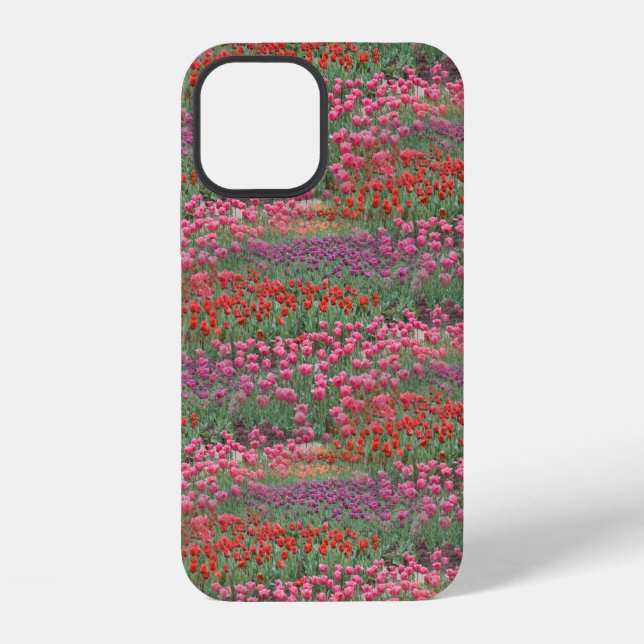 Field Of Tulips iPhone Case (Back)