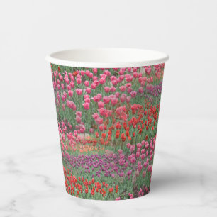 Field Of Tulips Paper Cups