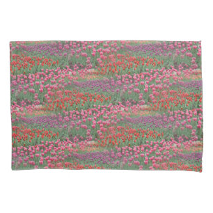 Field Of Tulips Pillowcase