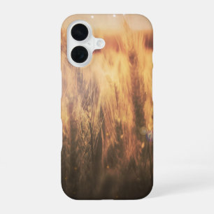 Field of Wheat Rustic Country Simple Glam iPhone 16 Case