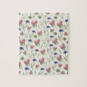 Field of wild flowers jigsaw puzzle