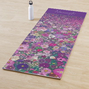 Field of Wildflowers Yoga Mat