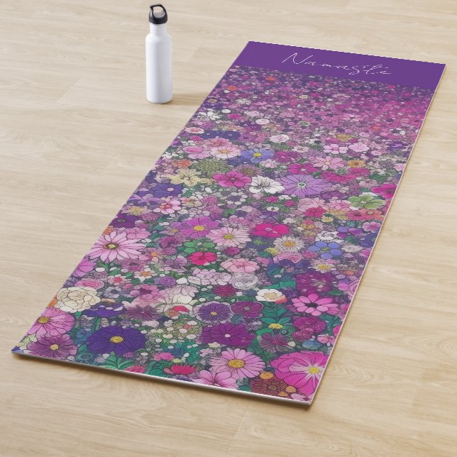 Field of Wildflowers Yoga Mat (In Situ)